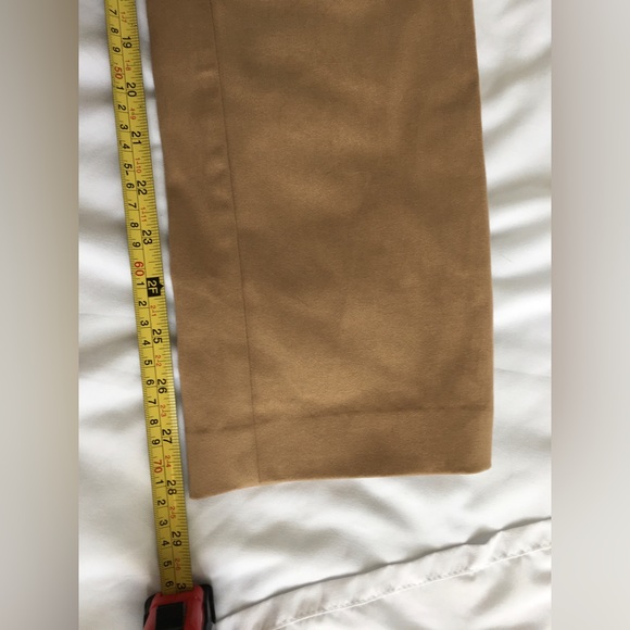 90’s Esprit brown super soft, suede feel, riding style pants with zippers. - Picture 5 of 14